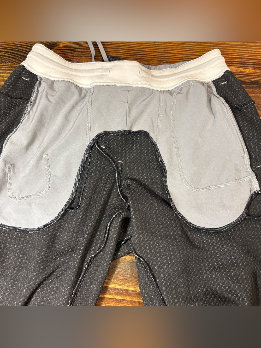 Lululemon At Ease Jogger Heathered Gray Black Men’s L Cotton Blend Sweatpants - Picture 11 of 16